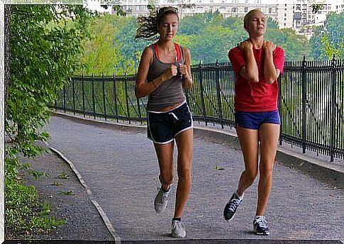 relieving inflammation by running