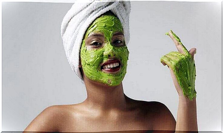 try an anti-wrinkle face mask from avocado