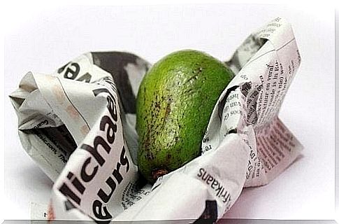 how to cook avocado in a newspaper