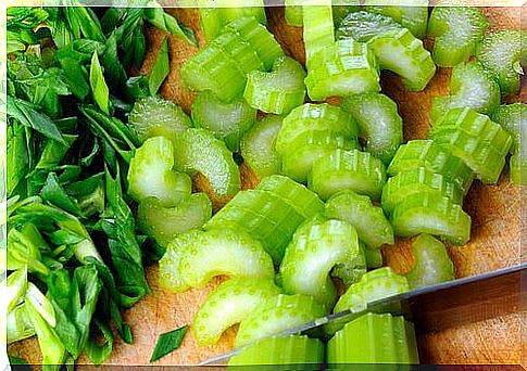 celery pieces