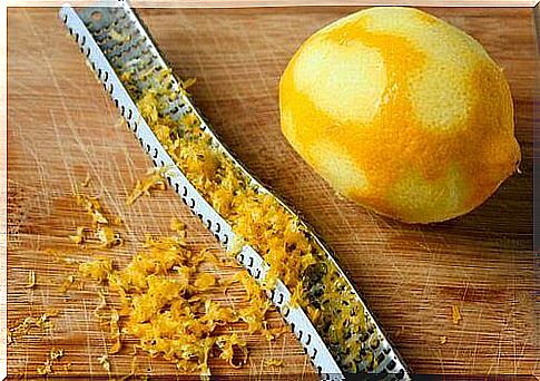 Healing effect of lemon peel