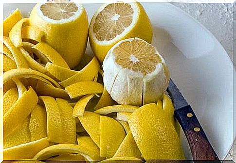 lemons and lemon peel