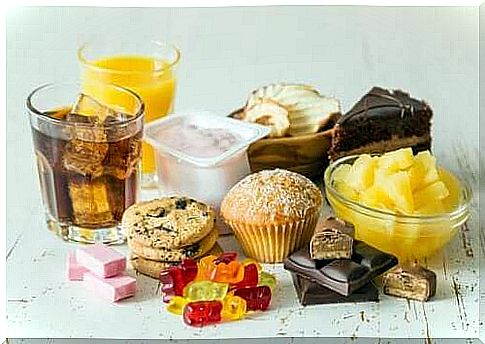 Sugared foods are part of the reason for weight gain during menopause