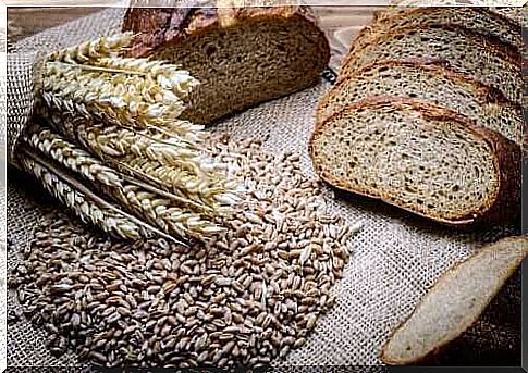 Homemade rye spelled bread is a healthy wheat bread substitute