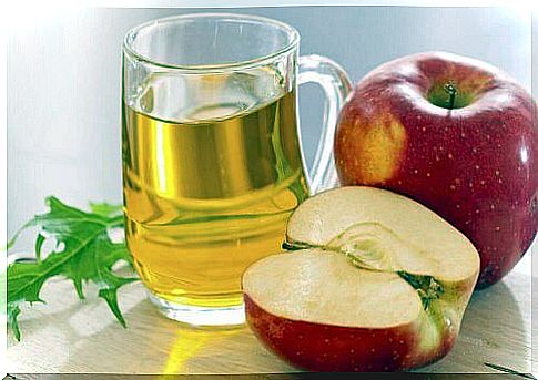 apple wine vinegar jug