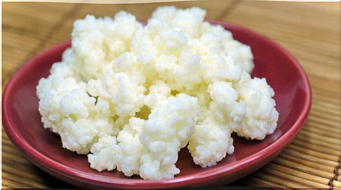 Probiotic foods: kefir.