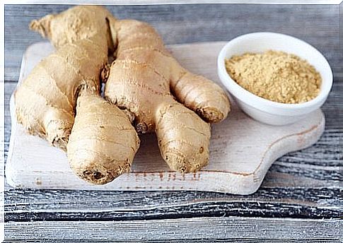 ginger to help cleanse the intestines