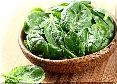 Vitamin E from spinach